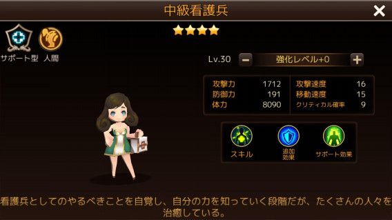 中級看護兵の画像
